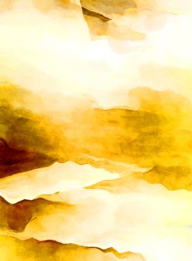 Soyut suluboya sanat eserleri. Fırça boyalı dijital resim. Renkli yaratıcı suluboya çizimi.