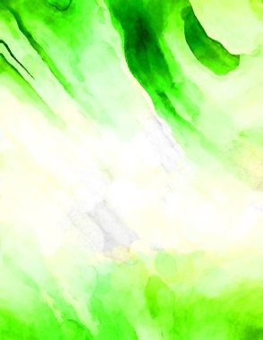 Soyut suluboya sanat eserleri. Fırça boyalı dijital resim. Renkli yaratıcı suluboya çizimi.