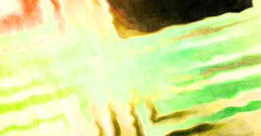 Soyut suluboya sanat eserleri. Fırça boyalı dijital resim. Renkli yaratıcı suluboya çizimi.