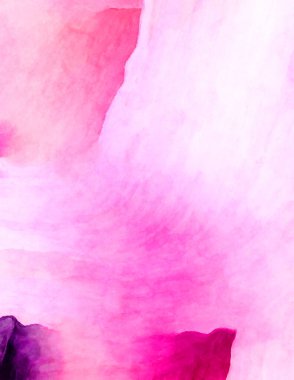 Soyut suluboya sanat eserleri. Fırça boyalı dijital resim. Renkli yaratıcı suluboya çizimi.