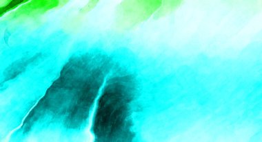 Soyut suluboya sanat eserleri. Fırça boyalı dijital resim. Renkli yaratıcı suluboya çizimi.