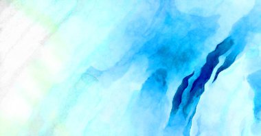 Soyut suluboya sanat eserleri. Fırça boyalı dijital resim. Renkli yaratıcı suluboya çizimi.