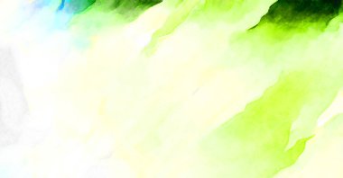 Soyut suluboya sanat eserleri. Fırça boyalı dijital resim. Renkli yaratıcı suluboya çizimi.