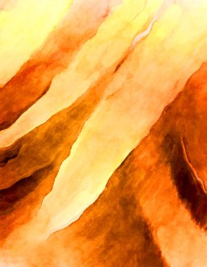 Soyut suluboya sanat eserleri. Fırça boyalı dijital resim. Renkli yaratıcı suluboya çizimi.