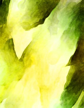 Soyut suluboya sanat eserleri. Fırça boyalı dijital resim. Renkli yaratıcı suluboya çizimi.