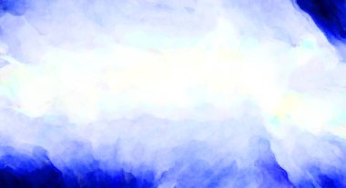 Soyut suluboya sanat eserleri. Fırça boyalı dijital resim. Renkli yaratıcı suluboya çizimi.