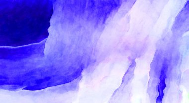 Soyut suluboya sanat eserleri. Fırça boyalı dijital resim. Renkli yaratıcı suluboya çizimi.