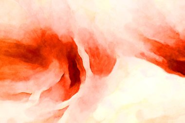 Soyut suluboya sanat eserleri. Fırça boyalı dijital resim. Renkli yaratıcı suluboya çizimi.