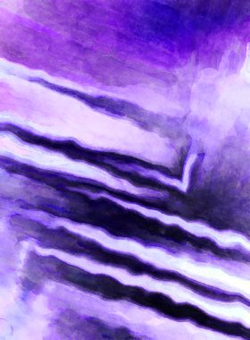 Soyut suluboya sanat eserleri. Fırça boyalı dijital resim. Renkli yaratıcı suluboya çizimi.