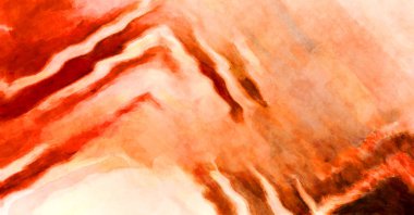 Soyut suluboya sanat eserleri. Fırça boyalı dijital resim. Renkli yaratıcı suluboya çizimi.