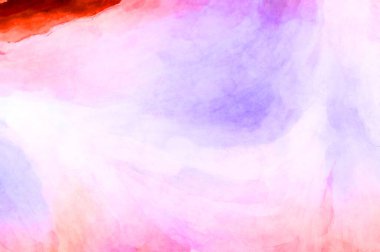 Soyut suluboya sanat eserleri. Fırça boyalı dijital resim. Renkli yaratıcı suluboya çizimi.