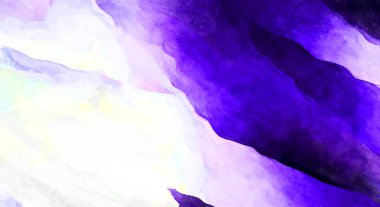 Soyut suluboya sanat eserleri. Fırça boyalı dijital resim. Renkli yaratıcı suluboya çizimi.