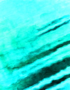 Soyut suluboya sanat eserleri. Fırça boyalı dijital resim. Renkli yaratıcı suluboya çizimi.