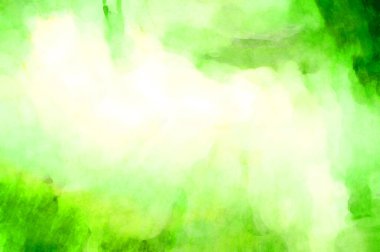 Soyut suluboya sanat eserleri. Fırça boyalı dijital resim. Renkli yaratıcı suluboya çizimi.