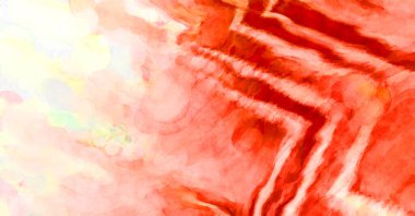 Soyut suluboya sanat eserleri. Fırça boyalı dijital resim. Renkli yaratıcı suluboya çizimi.