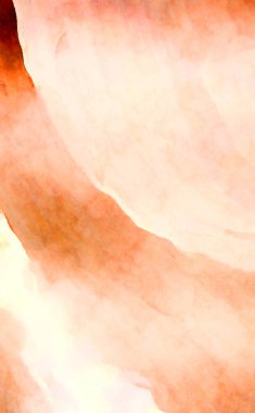 Soyut suluboya sanat eserleri. Fırça boyalı dijital resim. Renkli yaratıcı suluboya çizimi.