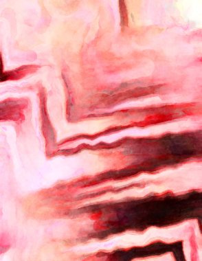 Soyut suluboya sanat eserleri. Fırça boyalı dijital resim. Renkli yaratıcı suluboya çizimi.