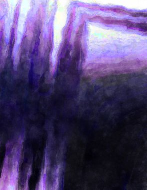 Soyut suluboya sanat eserleri. Fırça boyalı dijital resim. Renkli yaratıcı suluboya çizimi.