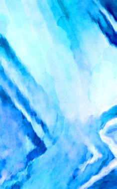 Soyut suluboya sanat eserleri. Fırça boyalı dijital resim. Renkli yaratıcı suluboya çizimi.