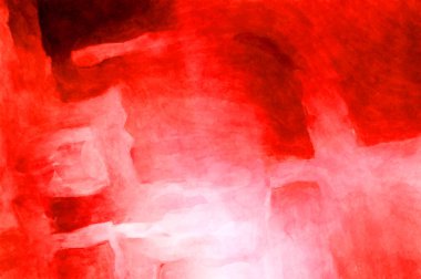 Soyut suluboya sanat eserleri. Fırça boyalı dijital resim. Renkli yaratıcı suluboya çizimi.