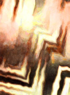 Soyut suluboya sanat eserleri. Fırça boyalı dijital resim. Renkli yaratıcı suluboya çizimi.