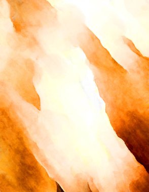 Soyut suluboya sanat eserleri. Fırça boyalı dijital resim. Renkli yaratıcı suluboya çizimi.