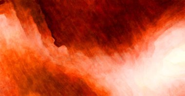 Soyut suluboya sanat eserleri. Fırça boyalı dijital resim. Renkli yaratıcı suluboya çizimi.