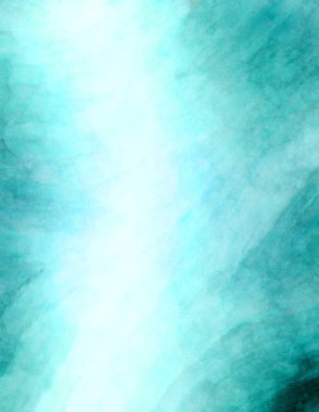 Soyut suluboya sanat eserleri. Fırça boyalı dijital resim. Renkli yaratıcı suluboya çizimi.