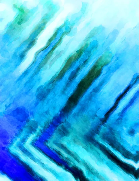 Expressief Abstract Aquarel Kunstwerk Borstel Geschilderd Digitale Kunst Schilderen Kleurrijke — Stockfoto