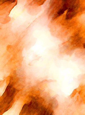 Soyut suluboya sanat eserleri. Fırça boyalı dijital resim. Renkli yaratıcı suluboya çizimi.