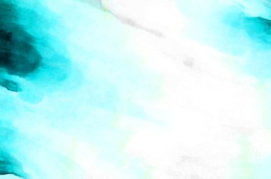 Soyut suluboya sanat eserleri. Fırça boyalı dijital resim. Renkli yaratıcı suluboya çizimi.