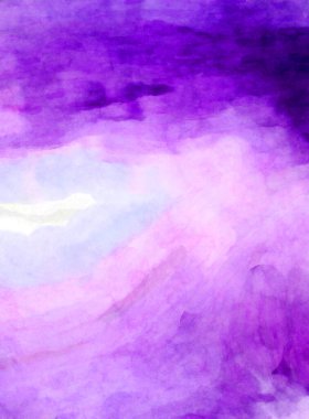 Soyut suluboya sanat eserleri. Fırça boyalı dijital resim. Renkli yaratıcı suluboya çizimi.