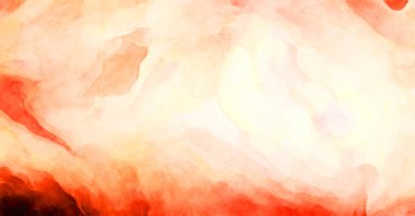 Soyut suluboya sanat eserleri. Fırça boyalı dijital resim. Renkli yaratıcı suluboya çizimi.