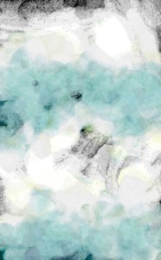 Soyut suluboya sanat eserleri. Fırça boyalı dijital resim. Renkli yaratıcı suluboya çizimi.