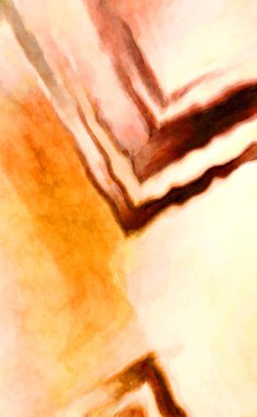 Soyut suluboya sanat eserleri. Fırça boyalı dijital resim. Renkli yaratıcı suluboya çizimi.