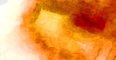 Soyut suluboya sanat eserleri. Fırça boyalı dijital resim. Renkli yaratıcı suluboya çizimi.