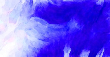 Soyut suluboya sanat eserleri. Fırça boyalı dijital resim. Renkli yaratıcı suluboya çizimi.