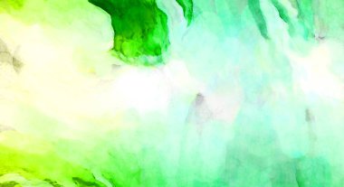 Soyut suluboya sanat eserleri. Fırça boyalı dijital resim. Renkli yaratıcı suluboya çizimi.