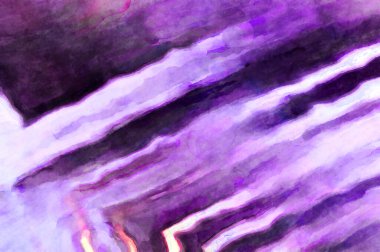 Soyut suluboya sanat eserleri. Fırça boyalı dijital resim. Renkli yaratıcı suluboya çizimi.