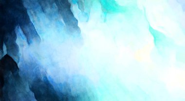 Soyut suluboya sanat eserleri. Fırça boyalı dijital resim. Renkli yaratıcı suluboya çizimi.