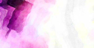 Soyut suluboya sanat eserleri. Fırça boyalı dijital resim. Renkli yaratıcı suluboya çizimi.