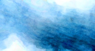 Soyut suluboya sanat eserleri. Fırça boyalı dijital resim. Renkli yaratıcı suluboya çizimi.