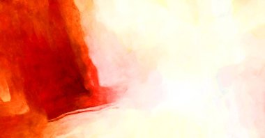 Soyut suluboya sanat eserleri. Fırça boyalı dijital resim. Renkli yaratıcı suluboya çizimi.