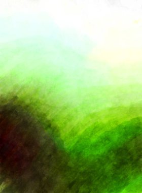 Soyut suluboya sanat eserleri. Fırça boyalı dijital resim. Renkli yaratıcı suluboya çizimi.