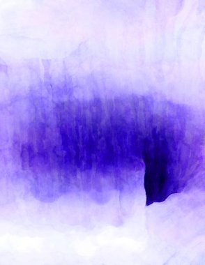 Soyut suluboya sanat eserleri. Fırça boyalı dijital resim. Renkli yaratıcı suluboya çizimi.