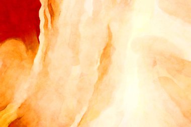 Soyut suluboya sanat eserleri. Fırça boyalı dijital resim. Renkli yaratıcı suluboya çizimi.