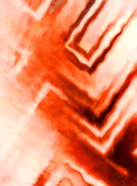 Soyut suluboya sanat eserleri. Fırça boyalı dijital resim. Renkli yaratıcı suluboya çizimi.