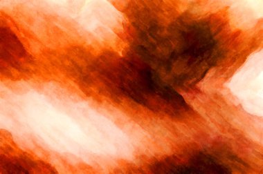 Soyut suluboya sanat eserleri. Fırça boyalı dijital resim. Renkli yaratıcı suluboya çizimi.