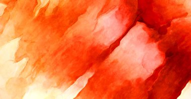 Soyut suluboya sanat eserleri. Fırça boyalı dijital resim. Renkli yaratıcı suluboya çizimi.