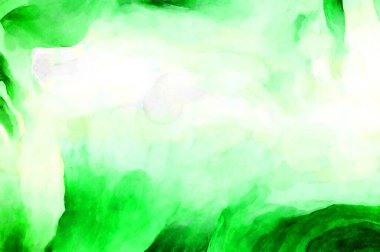 Soyut suluboya sanat eserleri. Fırça boyalı dijital resim. Renkli yaratıcı suluboya çizimi.